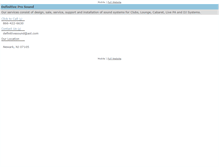 Tablet Screenshot of definitiveprosound.com